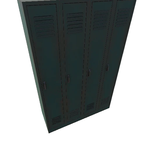 Gym Locker 02 Quad